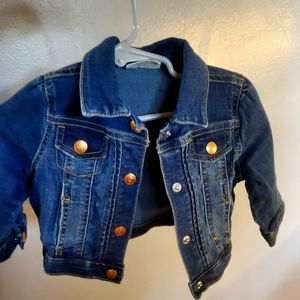 12-18 month girls jean jacket
